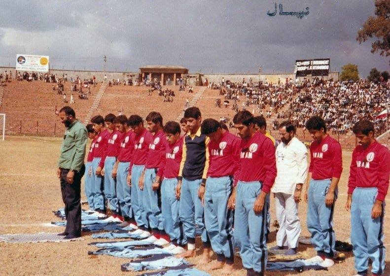 نماز خواندن تیم ملی