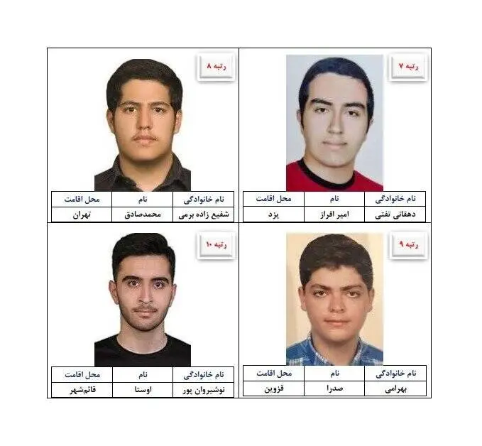 4نفرات+برتر+کنکور