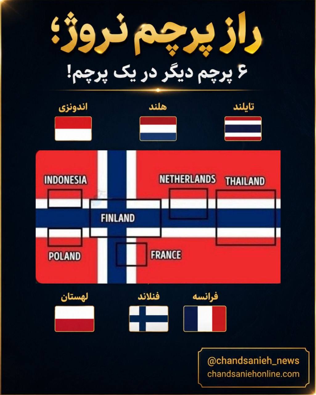 پرچم نروژ