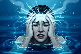 شوک در آب سرد؛ چرا مغز شناگران یخ می‌زند؟