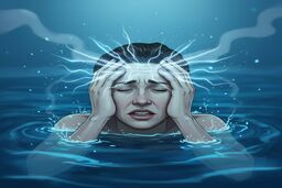 شوک در آب سرد؛ چرا مغز شناگران یخ می‌زند؟