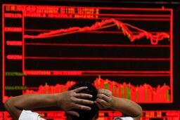 سقوط یک تریلیون دلاری بورس آمریکا 