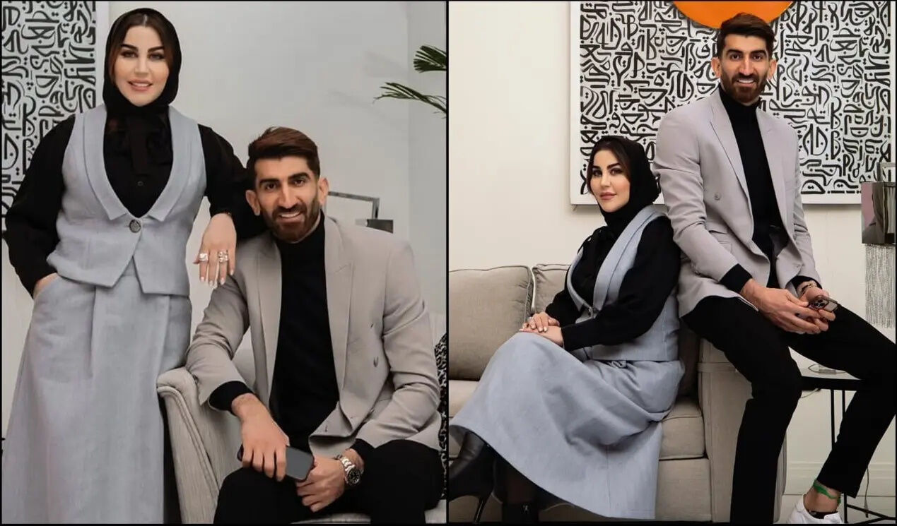 عکس | همسر بیرانوند حاشیه شوهرش را با یک حاشیه به حاشیه برد
