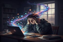 اسارت در هزارتوی اعلان‌ها: چرا ذهنمان دیگر آرام نمی‌گیرد؟
