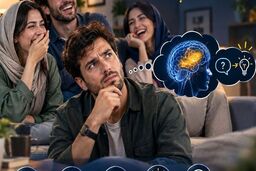 دیر فهمیدن شوخی؛ وقتی مغز چند ثانیه دیرتر می‌خندد