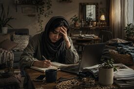 چرا بعضی آدم‌ها در خانه تمرکز ندارند، حتی اگر هیچ‌کس مزاحم‌شان نباشد؟