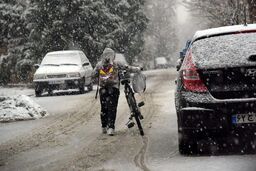 باران و برف در نیمه غربی کشور