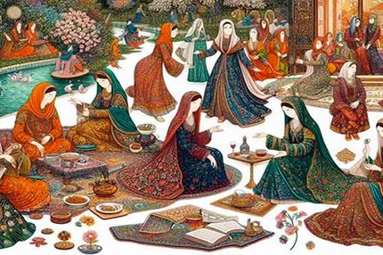 زن در شاهنامه نجیب، خردمند و جنگاور است