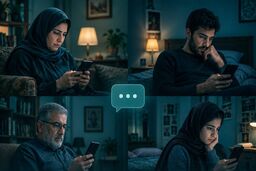 چرا هر پیام در گروه خانوادگی می‌تواند تبدیل به قضاوت شود؟