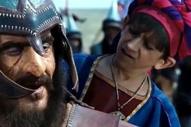 سال 1400؛ «غلام بچه شرحبیل» سریال مختار در 44 سالگی و در کنار دخترش

