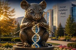 عجیب‌ترین مجسمه دنیا؛ ادای احترام به موشی که تاریخ پزشکی را تغییر داد