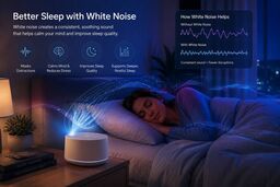 صدای سفید؛ فناوری ساده‌ای برای خوابی آرام‌تر