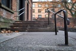 شهر برای کسی که نمی‌تواند از پله بالا برود، چقدر قابل استفاده است؟