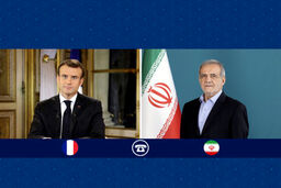 توئیت مکرون پس از گفتگو با پزشکیان