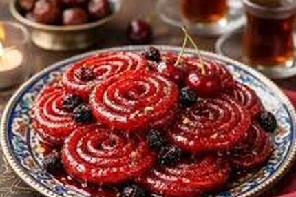 طرز تهیه زولبیا آلبالویی؛ متفاوت و خوشرنگ برای رمضان