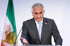 ببینید | استقبال از رضا پهلوی با سس خرسی در آلمان