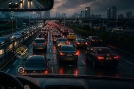 توهم لاین کند؛ وقتی ذهن ما در ترافیک بازی می‌دهد