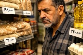 وقتی آمار رسمی می‌گوید ۴۴ درصد، اما مردم دو برابر شدن قیمت‌ها را می‌بینند