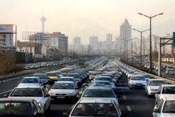 ترافیک سنگین در محورهای ورودی تهران | مه‌گرفتگی در جاده‌های شمالی